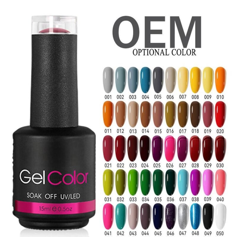 Brand Nail Color Gel Polish UV for Nail Art Customizable with OEM Logo Cat Eye Model Number